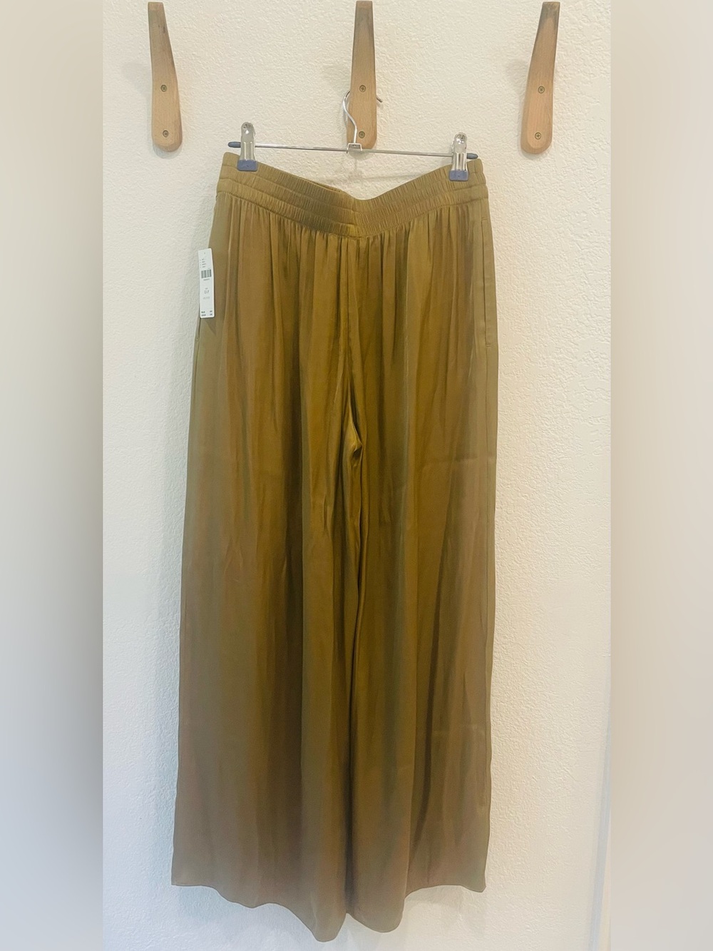 NWT Anthropologie Maeve Draped Wide-Leg Pull-On Pants, Size XS Petite - Picture 5 of 5
